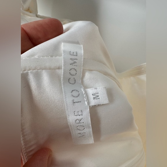 Bella Off Shoulder Dress in White MORE TO COME - Picture 8 of 11